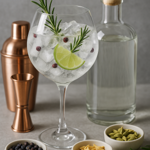 Elaboración de gin 16 de agosto