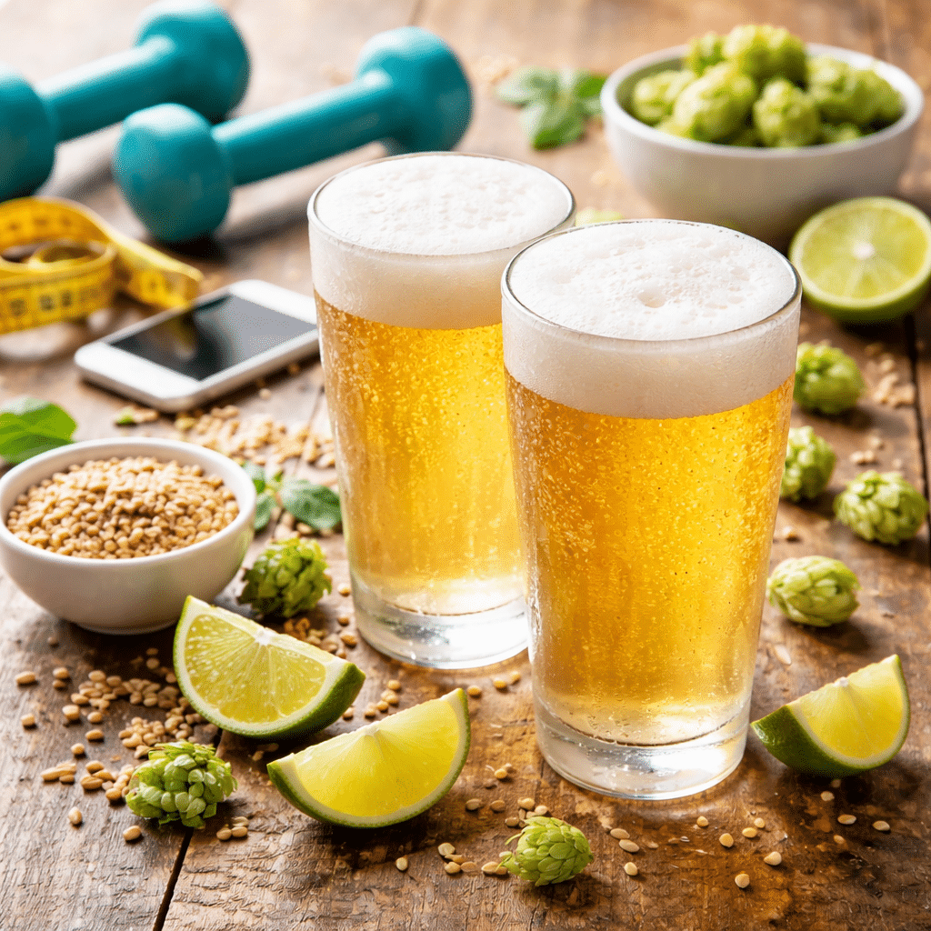 Cerveza baja en calorías online en vivo