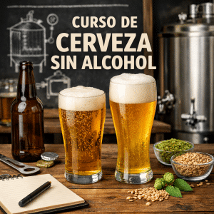 Cerveza sin alcohol en vivo